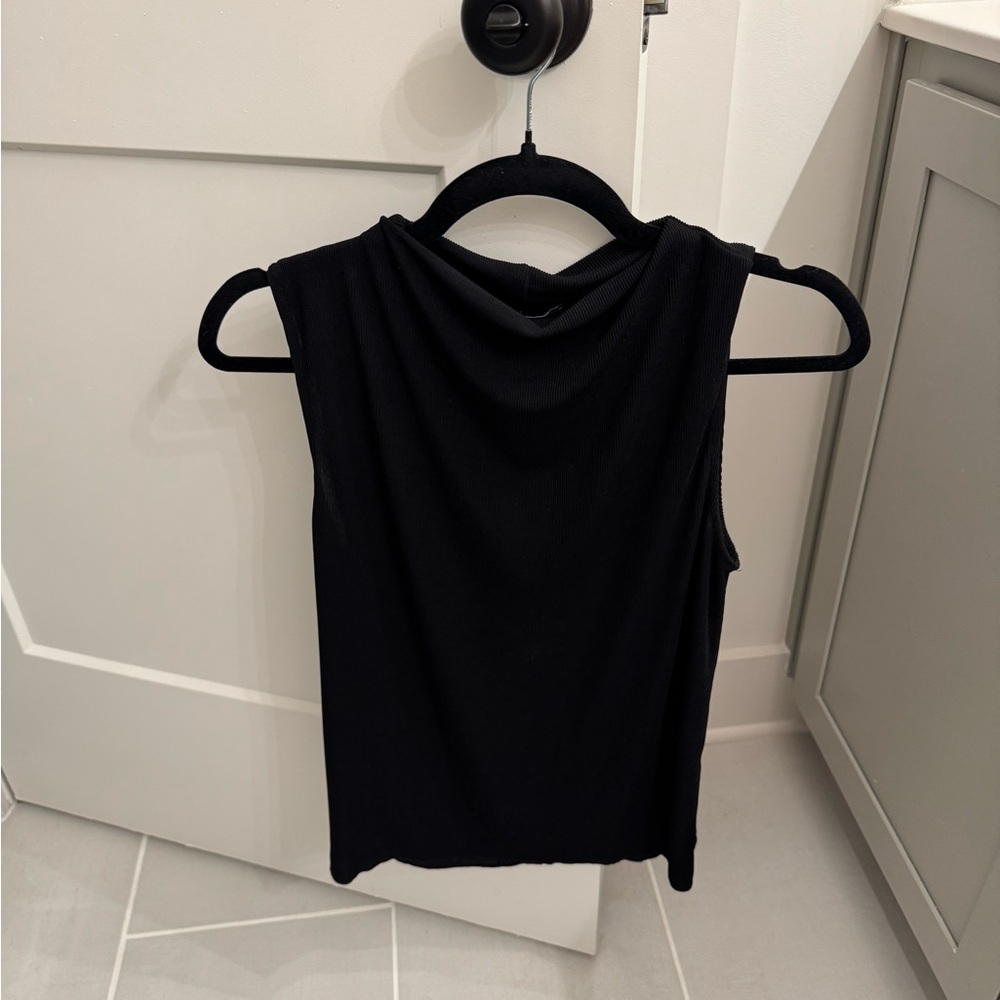 Zara black tank top